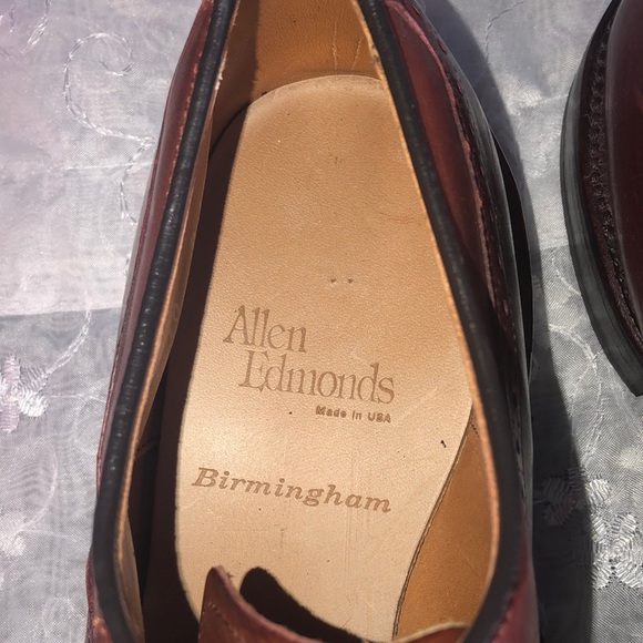 Allen Edmonds - size 10 brown Oxford dress shoes main image 11